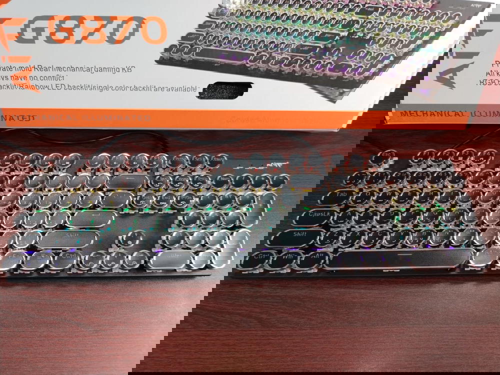 كيبورد ميكانيكال ضمان AiTNT G870 Preview Image