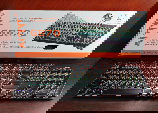 كيبورد ميكانيكال ضمان AiTNT G870 Image 2 Preview