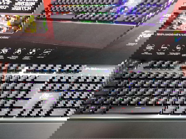 كيبورد ميكانيكال مضئ ضمان PKB92 Image 2 Preview