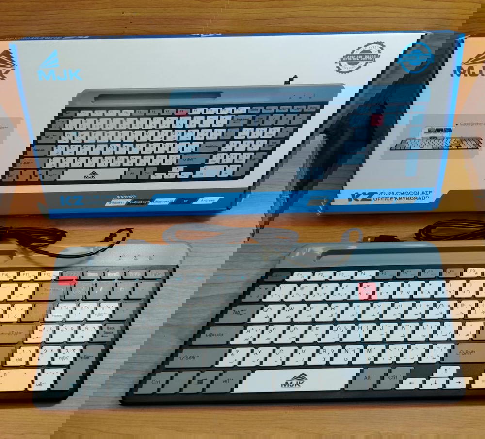 كيبورد سليم الوان + حامل موبايل ضمان MJK k2 Preview Image