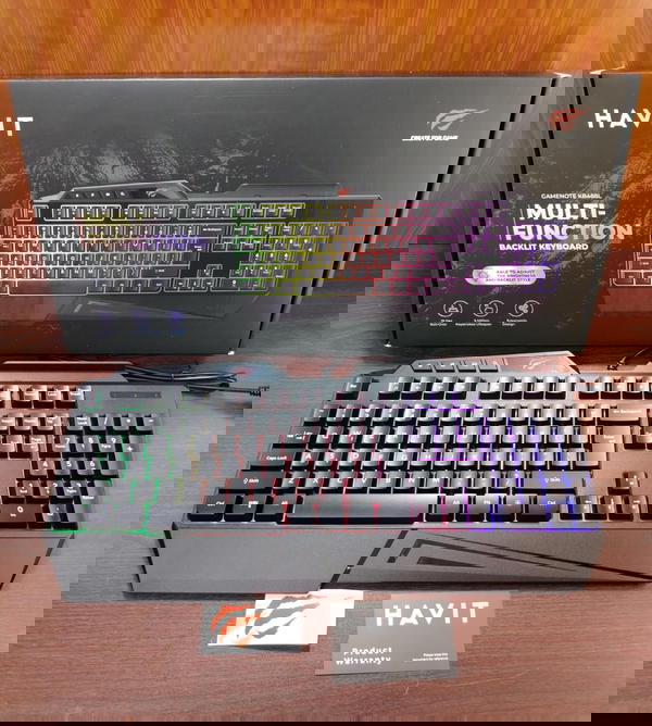 كيبورد جيمنج عالي مضئ ضمان Havit kb488l Image 1 Preview