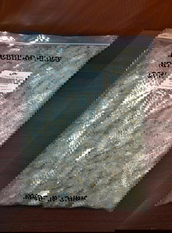 كيس 900 قطعه RJ Cat-5e️ Image 1 Preview