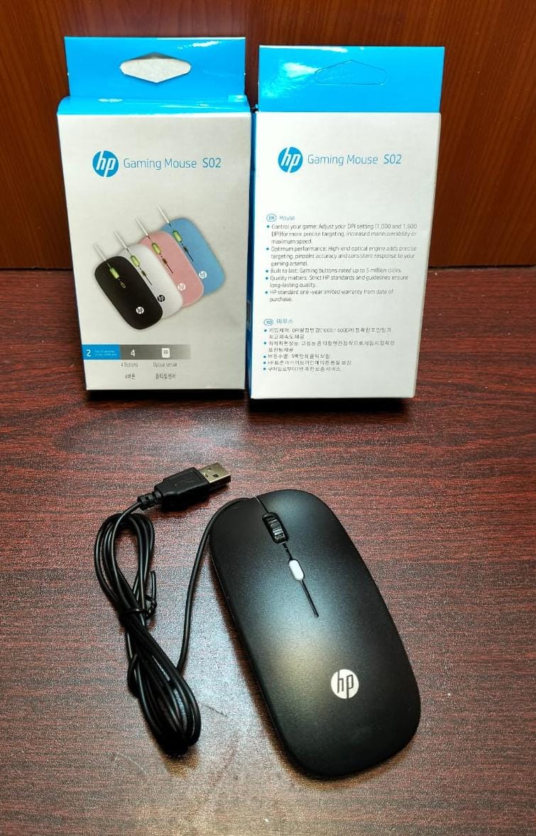 ماوس HP s02 usb Preview Image