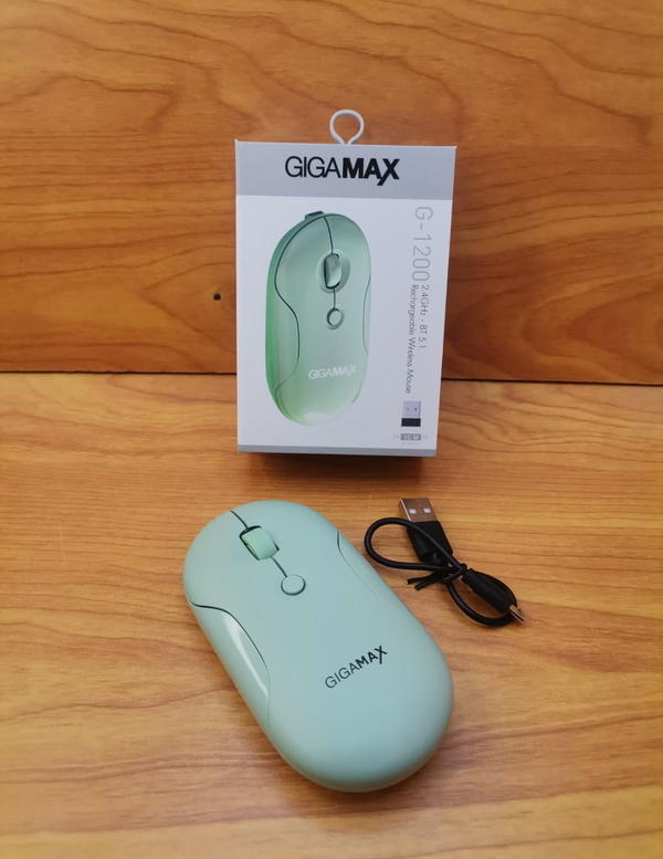 ماوس (بلوتوث+وايرليس) شحن GIGAMAX  Image 2 Preview