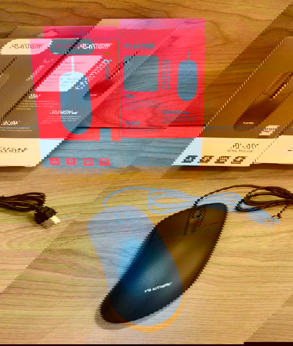ماوس ضمان Platinum pl-101 usb Preview Image