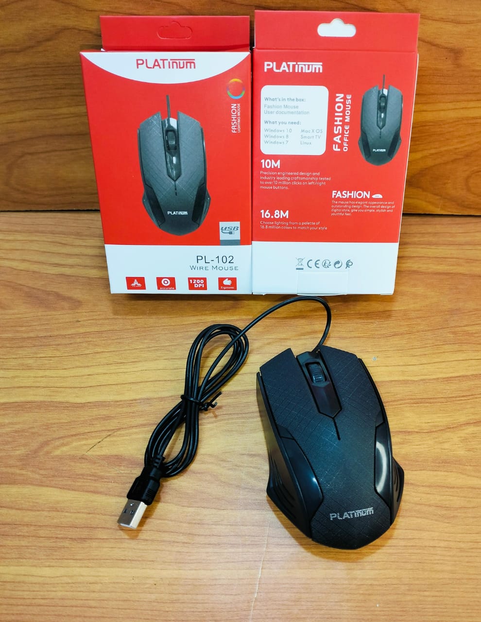 ماوس ضمان Platinum pl-102 usb Preview Image