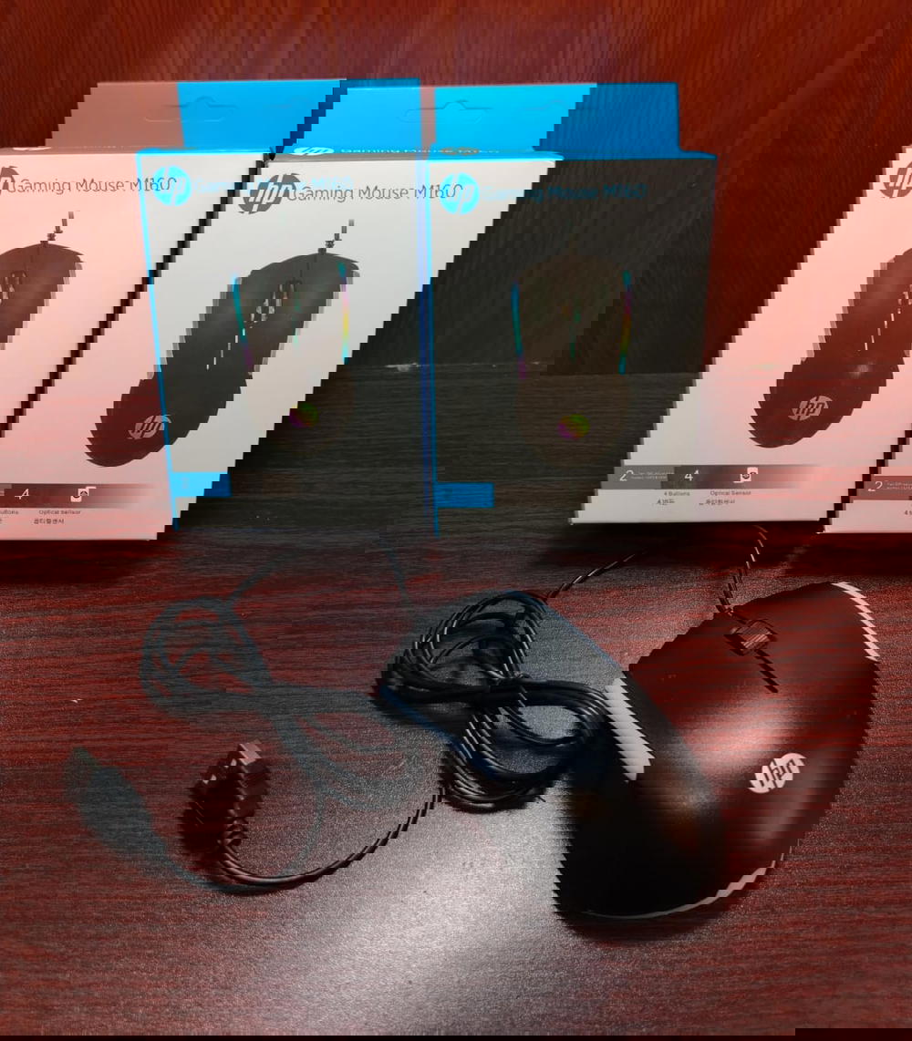 ماوس مضئ HP m160 usb Preview Image