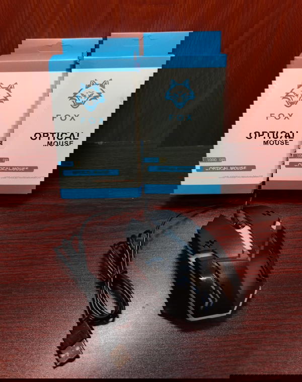 ماوس مضئ Fox usb Image 1 Preview