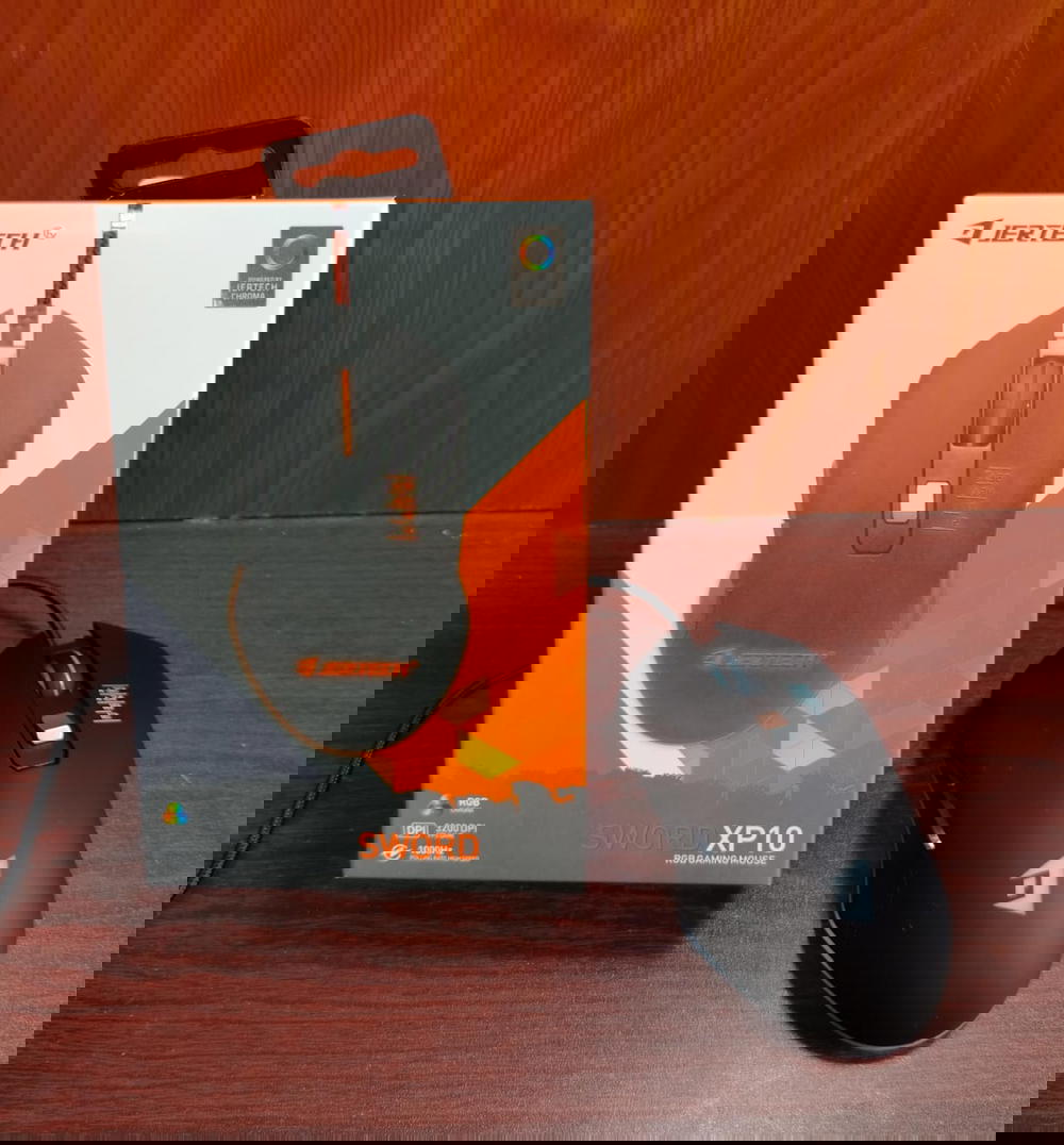 ماوس معدن جيمينج مضئ ضمان JerTech xp10 usb Preview Image