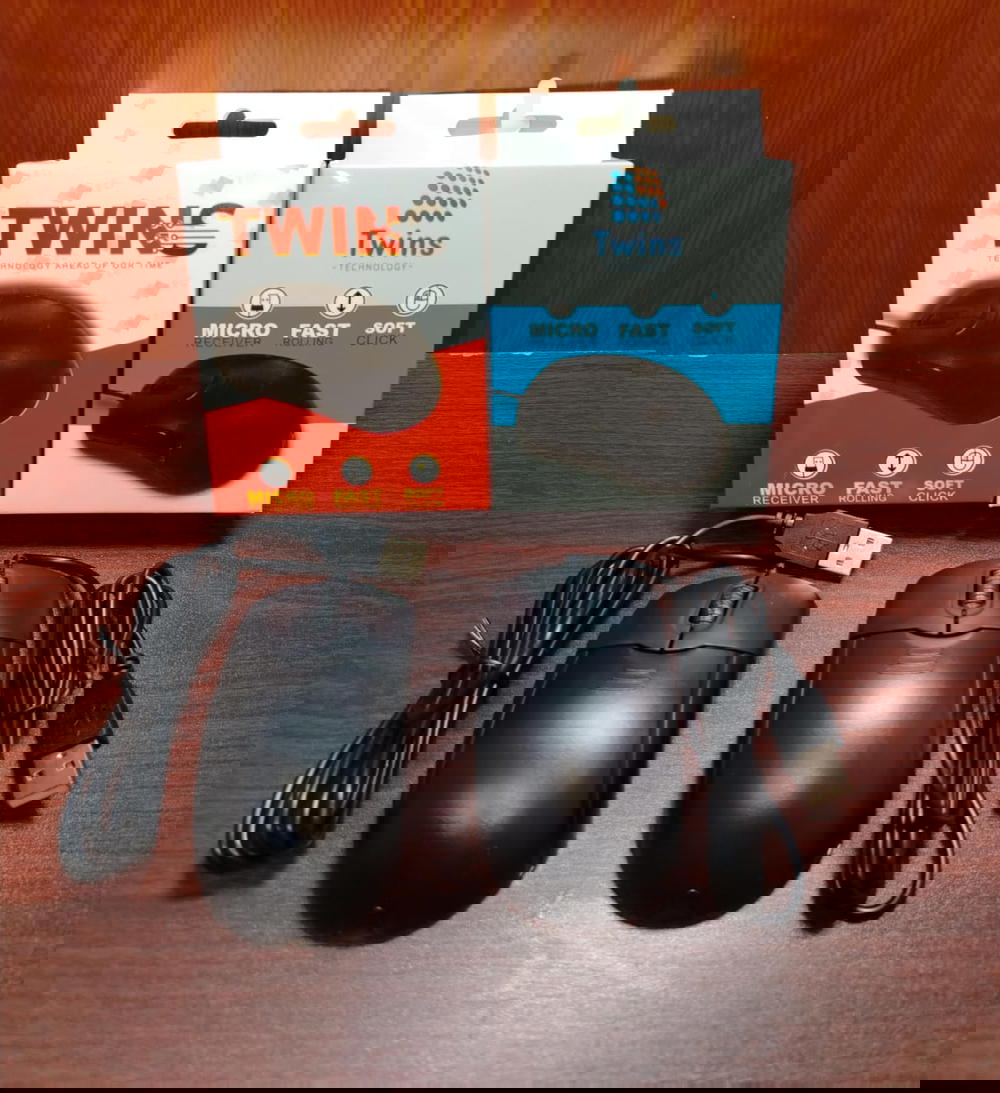 ماوس شعبي Twins usb Preview Image