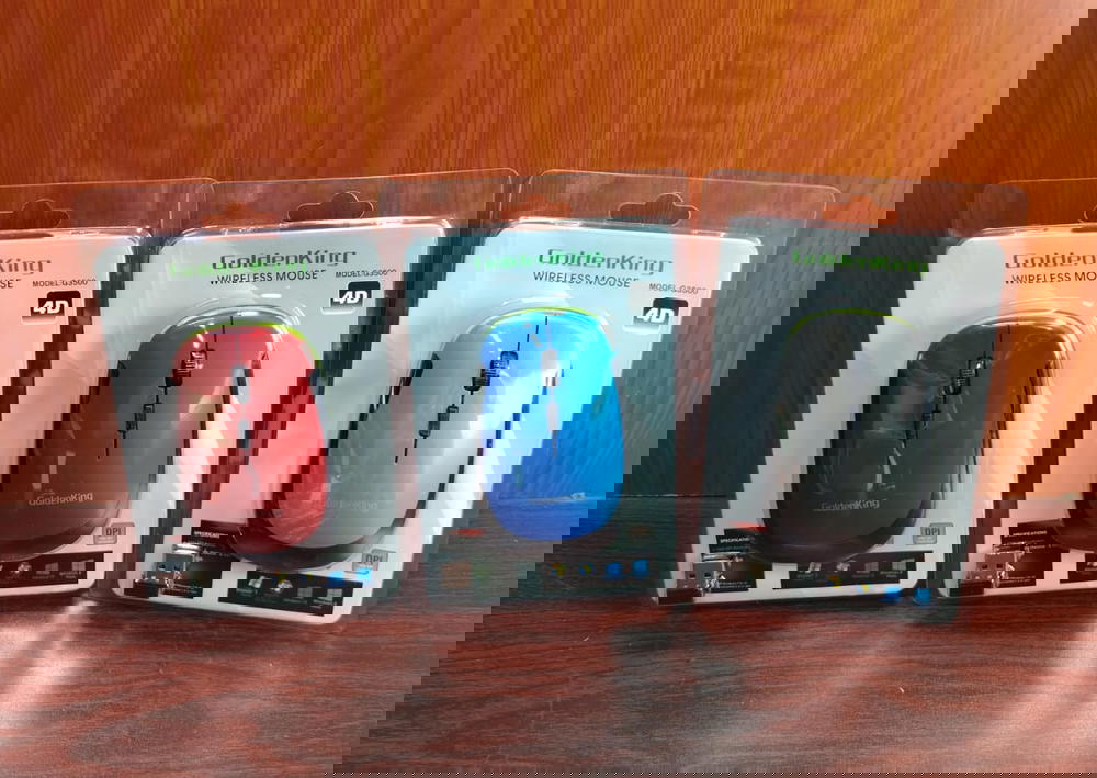 ماوس وايرليس صابونه GoldenKing  Preview Image