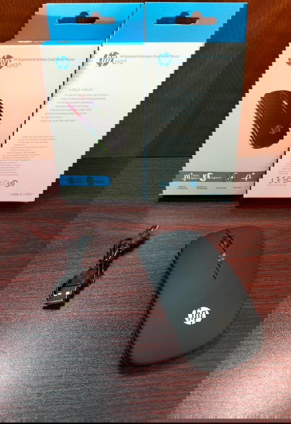 ماوس وايرليس شحن مضئ ضمان HP w10 Image 2 Preview