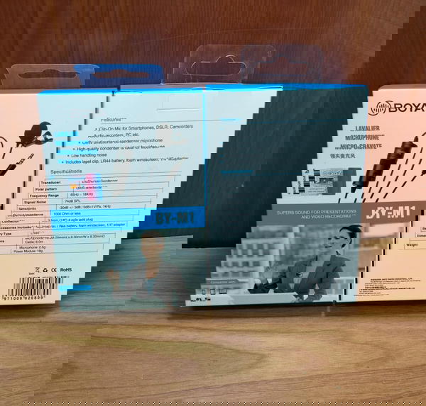مايك 5 متر 3.5 مللي علامة مائية Boya M1 Image 2 Preview