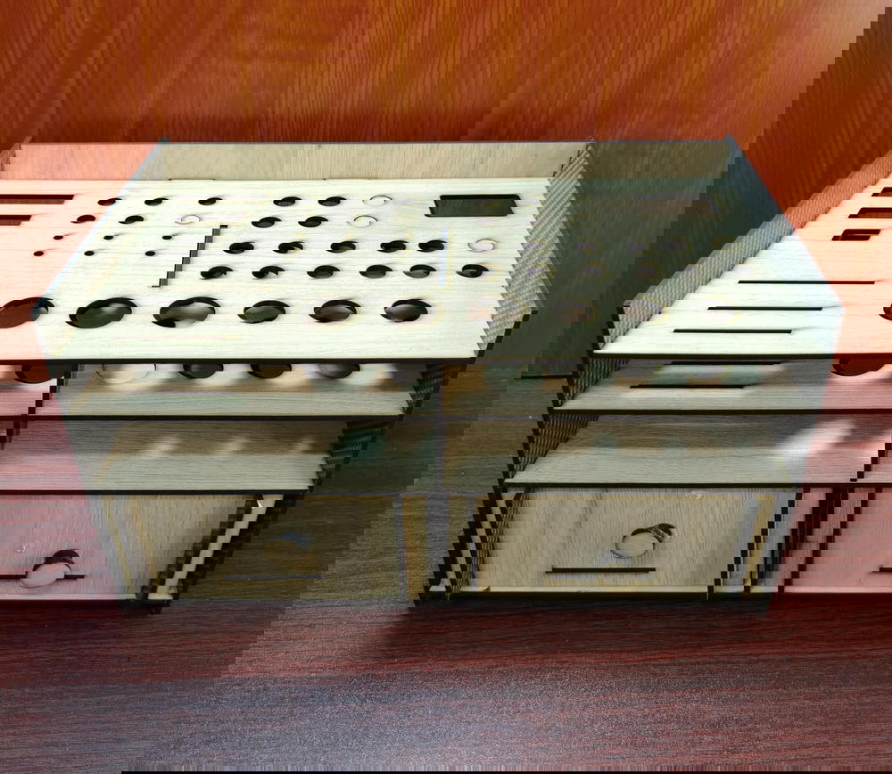 منظم عدة صغير 2 درج (3 مللي) Preview Image