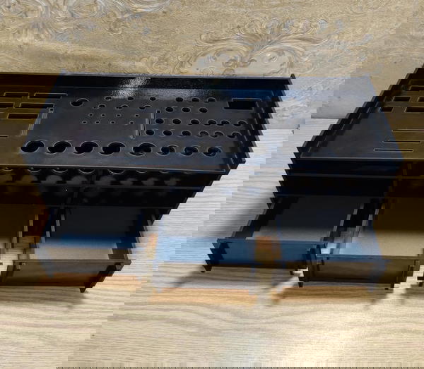 منظم عدة كبير 3 درج (4 مللي محمل) لون اسود فقط Image 1 Preview