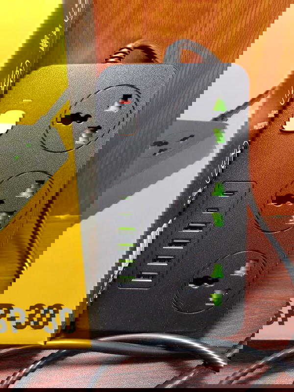 مشترك كهرباء SP-30 احمال (3عين + 4USB + 2PD) Image 2 Preview