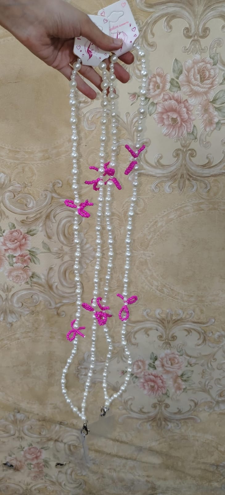 ميدالية موبايل لـولـي فيونكة (كـروس) طويلة 🌟 Preview Image