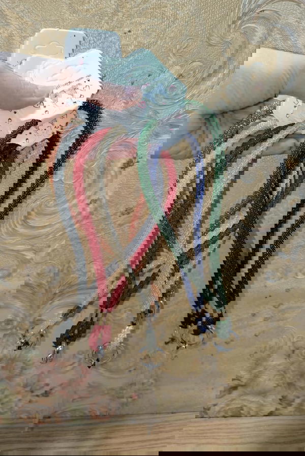 ميدالية موبايل جـلـد ستراس سواريه الوان ✨ Image 3 Preview