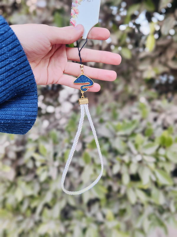 ميدالية موبايل مـضـفـرة طرف معدن الوان ✨ Image 3 Preview