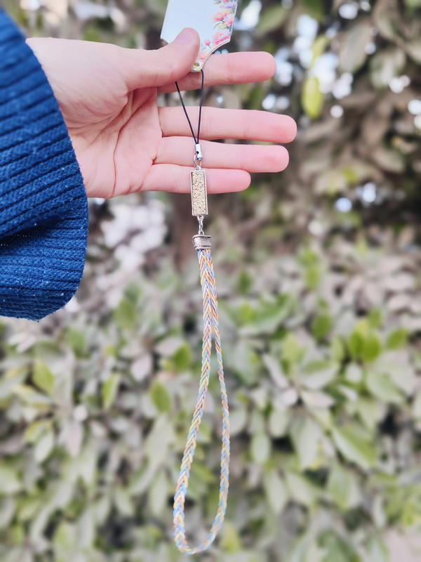 ميدالية موبايل مـضـفـرة طرف معدن الوان ✨ Image 5 Preview