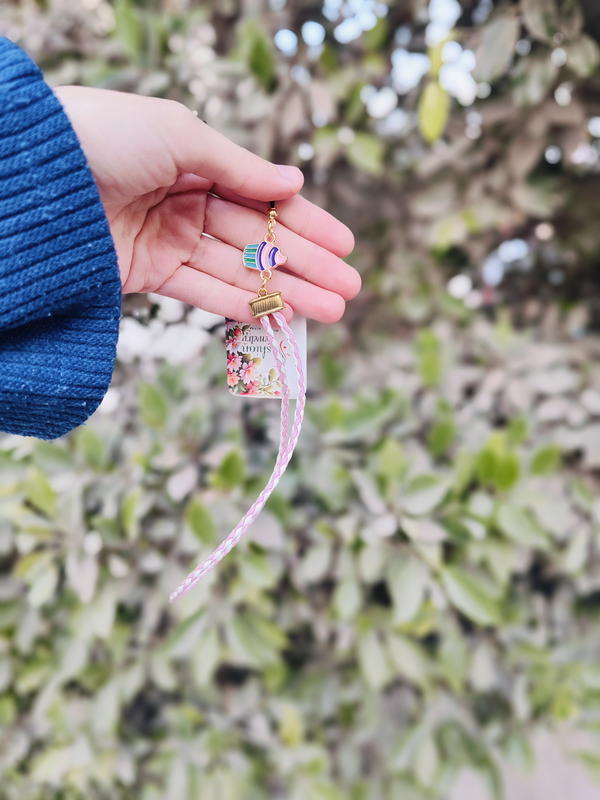 ميدالية موبايل مـضـفـرة طرف معدن الوان ✨ Image 6 Preview