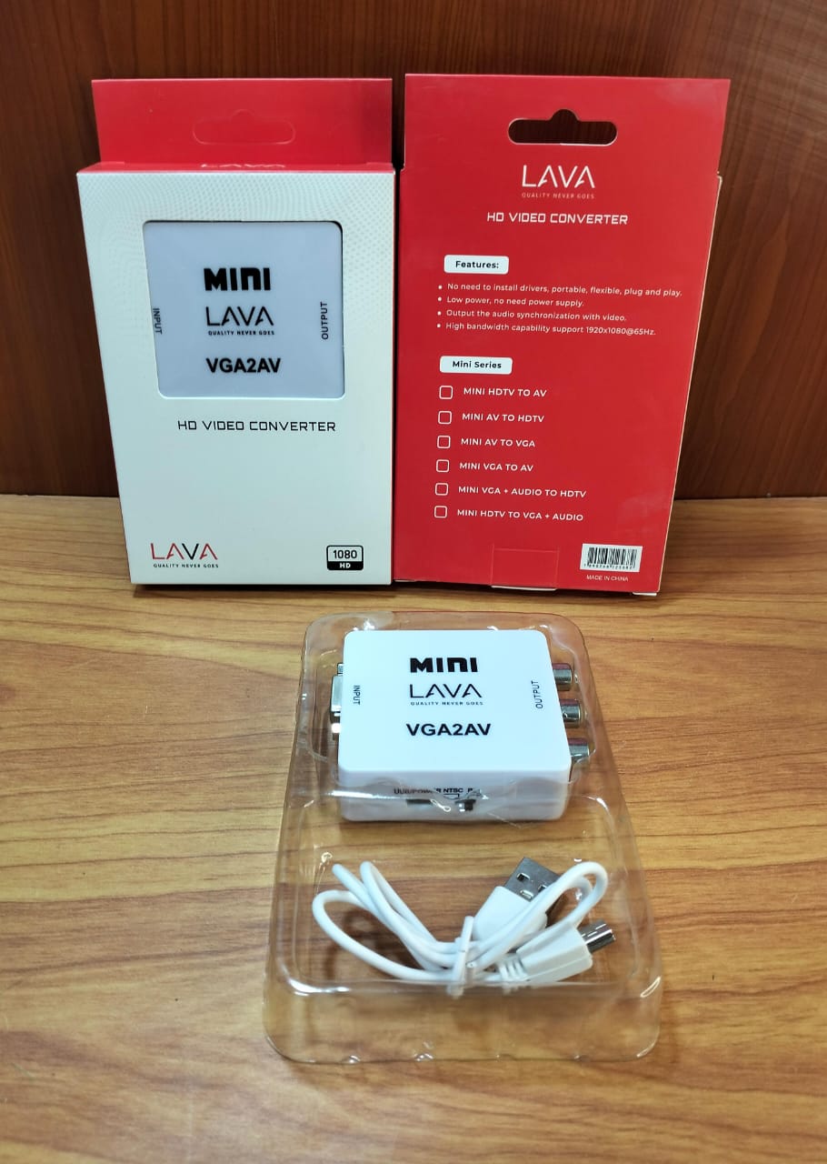 Convert mini VGA to AV Preview Image