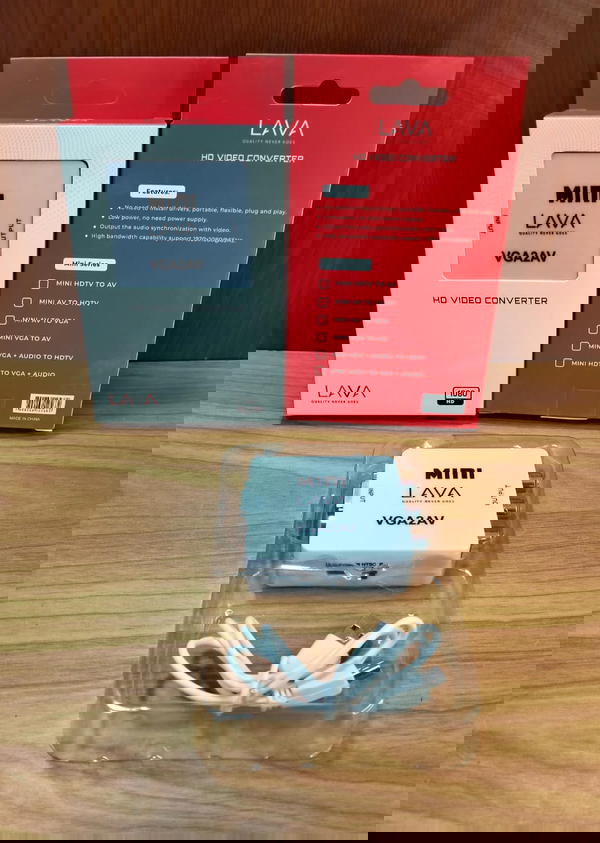 Convert mini VGA to AV Image 1 Preview