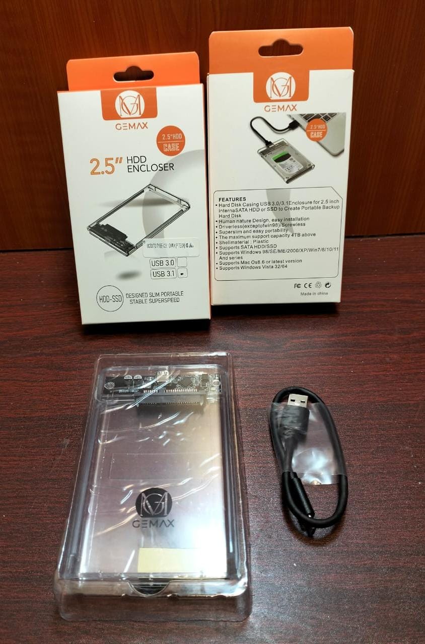 راك هارد شفاف USB 3.1 Preview Image