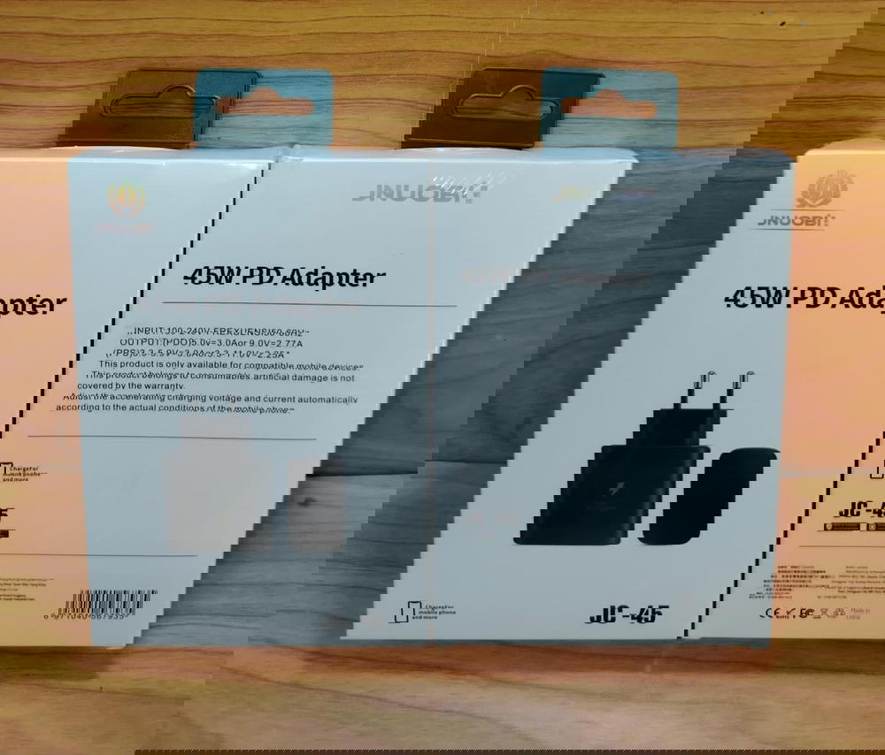 رأس شاحن 45 وات ضمان JNUOBI jc45 Preview Image