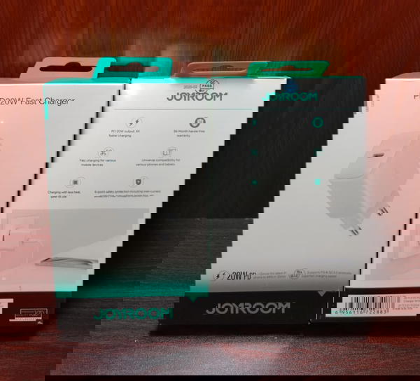 رأس شاحن 20 وات PD ضمان JOYROOM TCF20EU Image 1 Preview