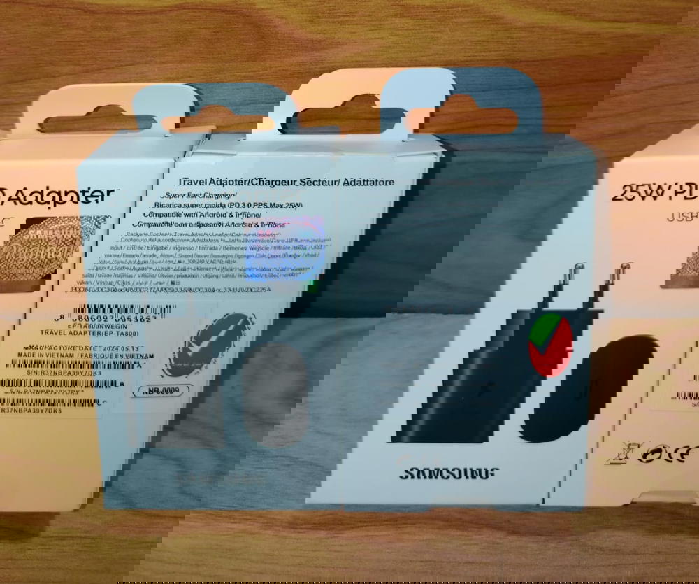 رأس شاحن تايب سي ضمان Samsung 25W PD Preview Image