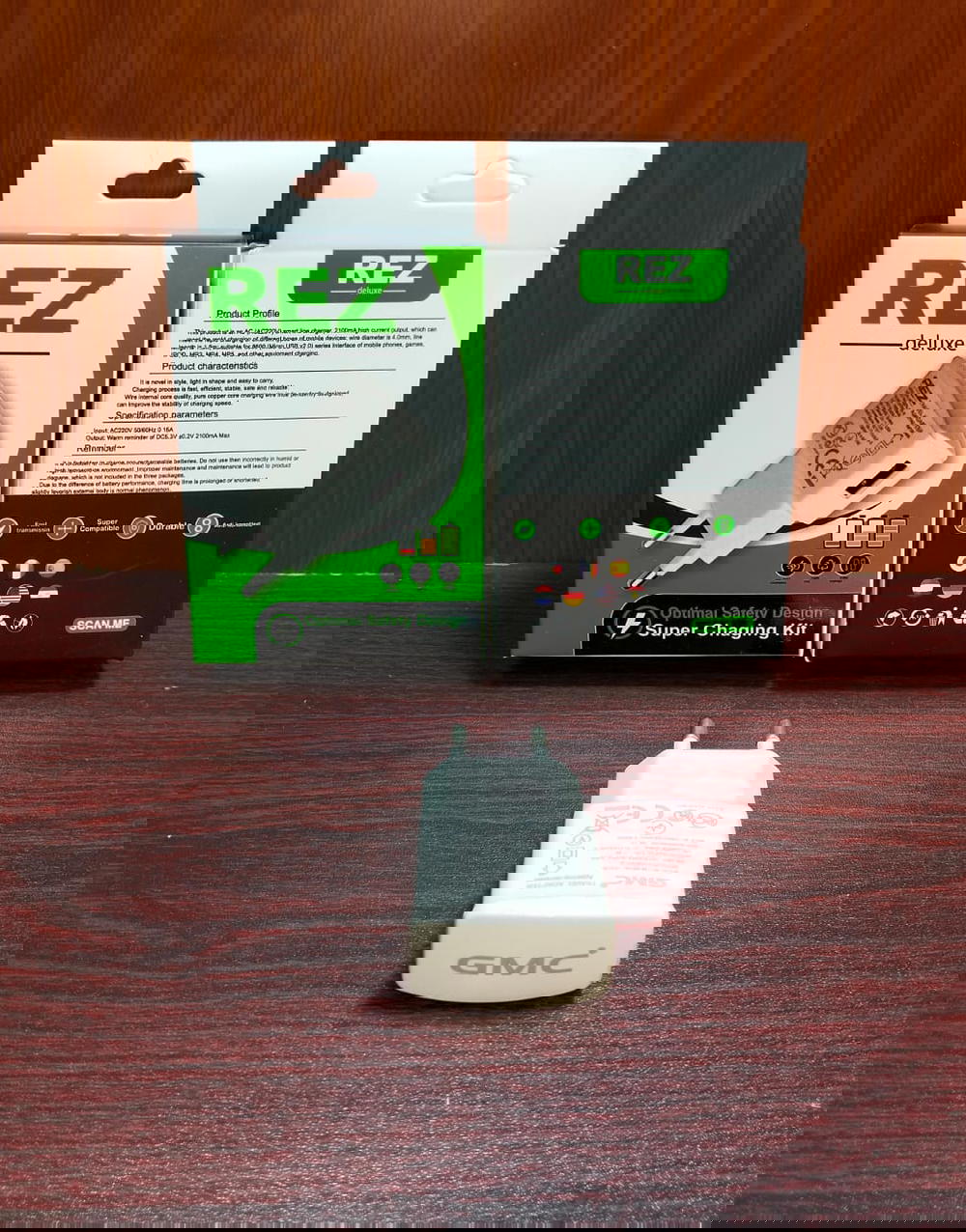 رأس شاحن ثنائي ضمان REZ Preview Image