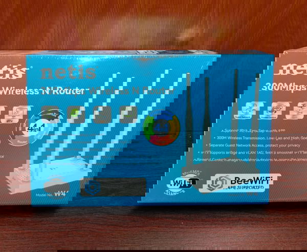 راوتر واكسيس بوينت Netis W4 4*1 ضـمـان سنة Image 1 Preview