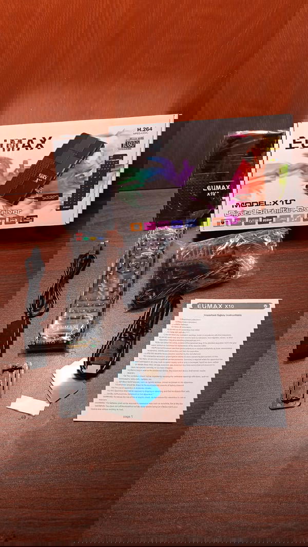 رسيفر ضمان EUMax x10 HD Image 1 Preview