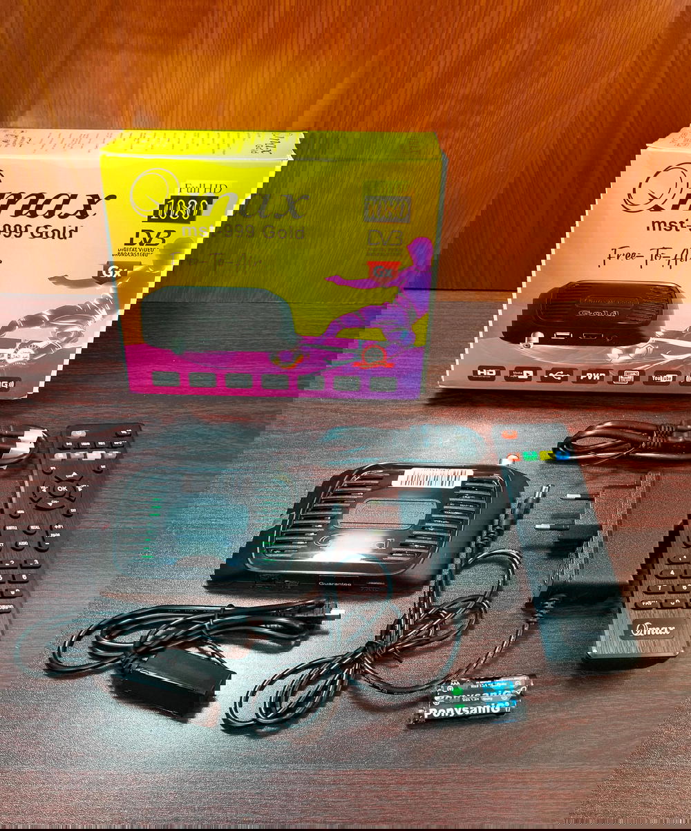 رسيفر ضمان Qmax Gold 999 HD Preview Image