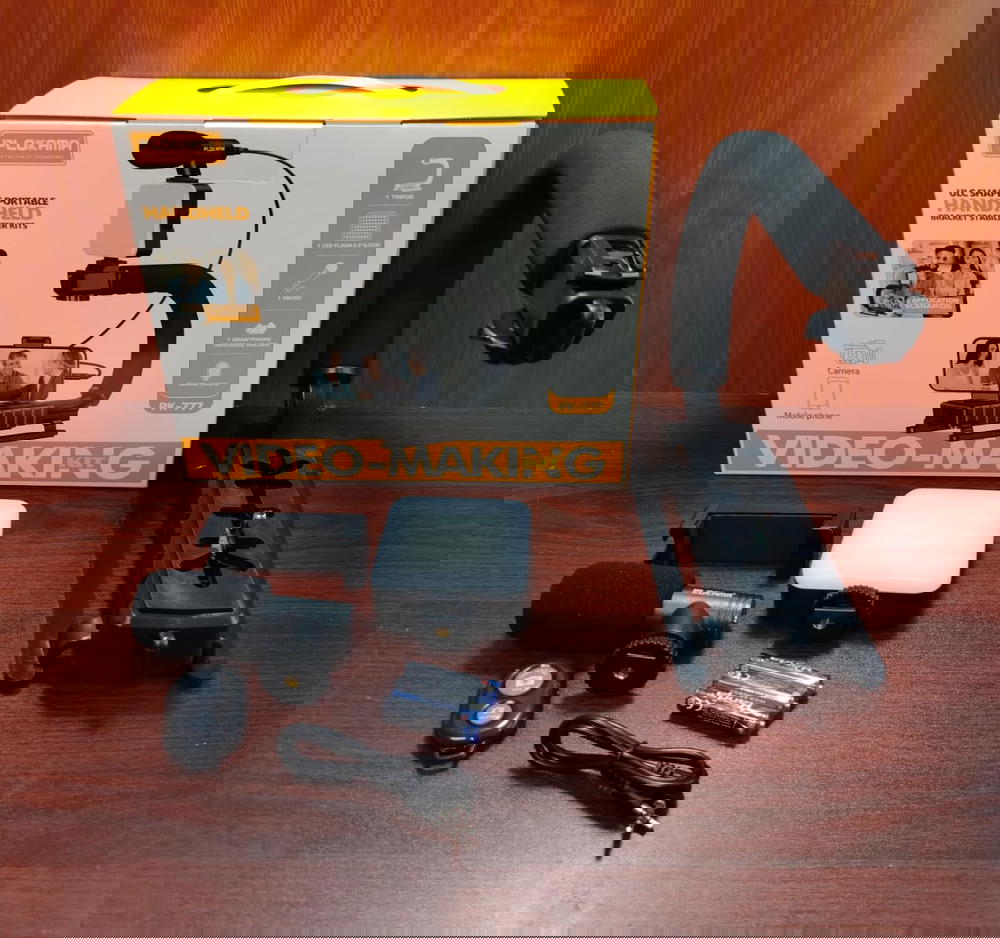 رينج لايت ستاند + مايك Plokama pk-777 Preview Image