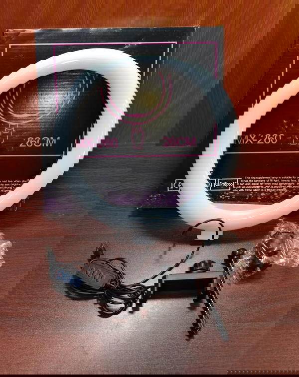 رينج لايت 26 سم ابيض Image 1 Preview