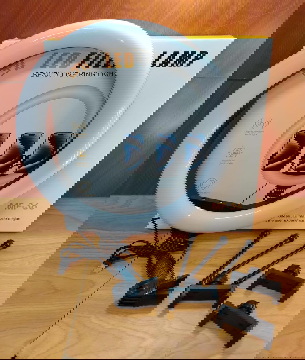 رينج لايت 36 سم ابيض Preview Image