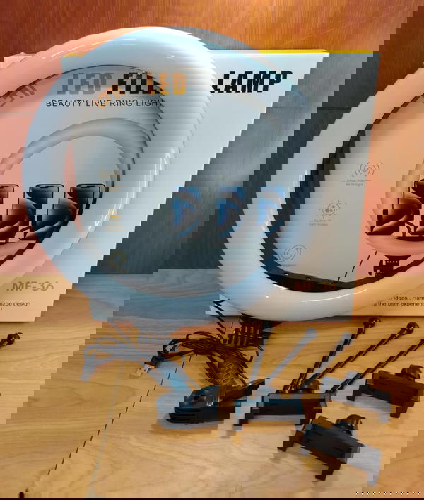 رينج لايت 36 سم ابيض Image 1 Preview
