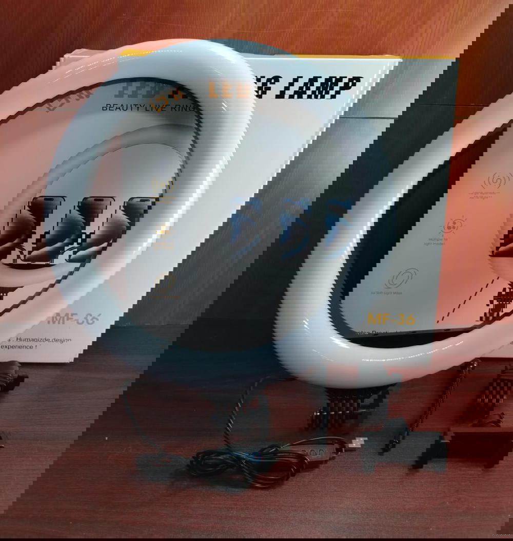 رينج لايت 36 سم ابيض Preview Image