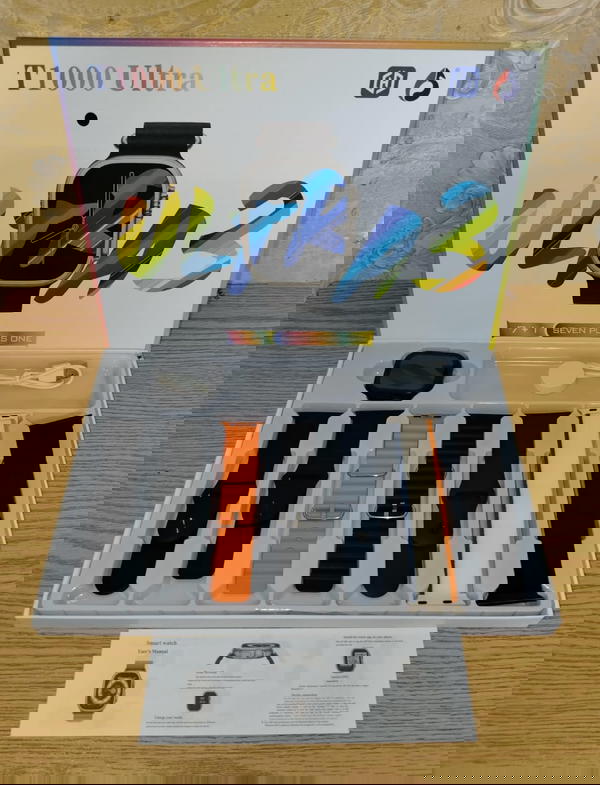 ساعة 7 استراب T1000 Ultra 3 بدون ضمان Image 1 Preview