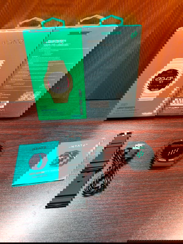 ساعة سمارت دائرية Heatz hw2 Image 1 Preview