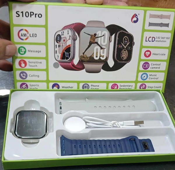 ساعة 2 استراب S10 Pro بدون ضمان Image 1 Preview