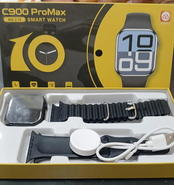 ساعة 2 استراب C900 ProMax بدون ضمان Image 1 Preview