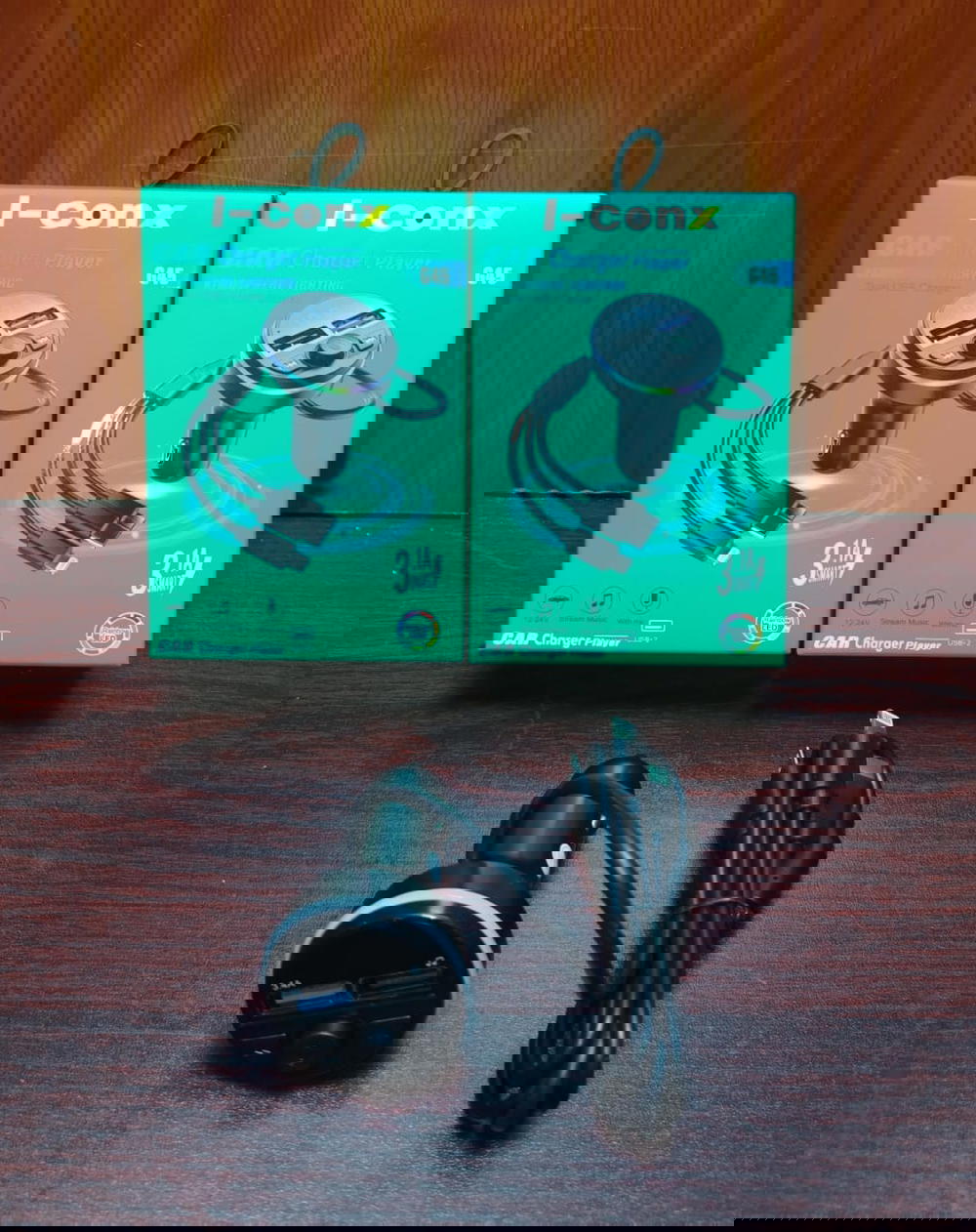 شاحن سيارة 3*1 ضمان 3.1 امبير I-Conx g45 Preview Image