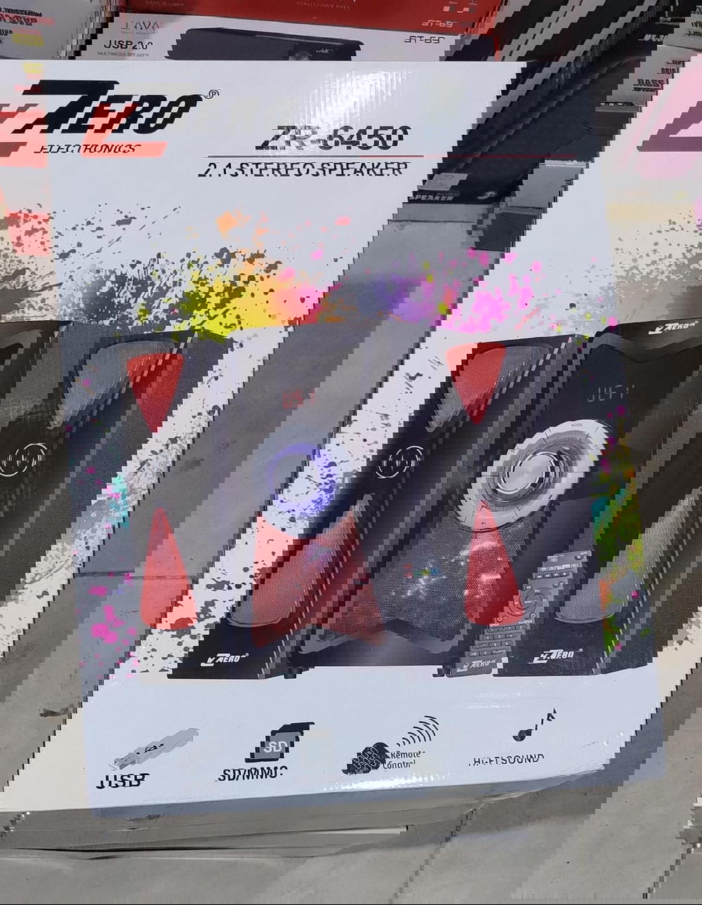 صب 2*1 مضئ ضمان Zero ZR-6450 Preview Image