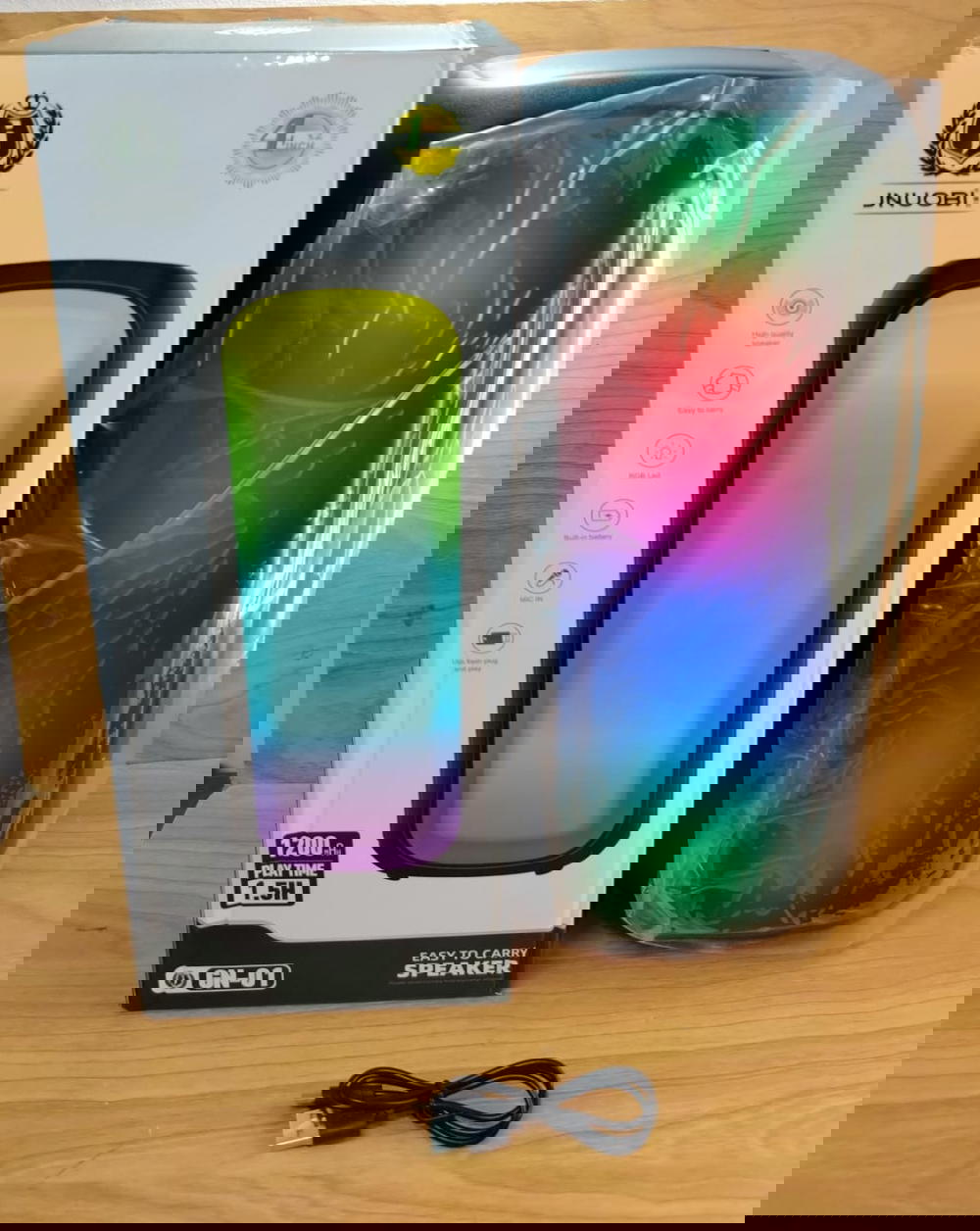 صب بلوتوث 4 بوصه مضئ ضمان JNUOBI gn-01 Preview Image