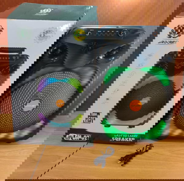 صب بلوتوث 8 بوصة مضئ ضمان JNUOBI gn-02 Image 1 Preview