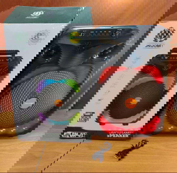 صب بلوتوث 8 بوصة مضئ ضمان JNUOBI gn-02 Image 3 Preview