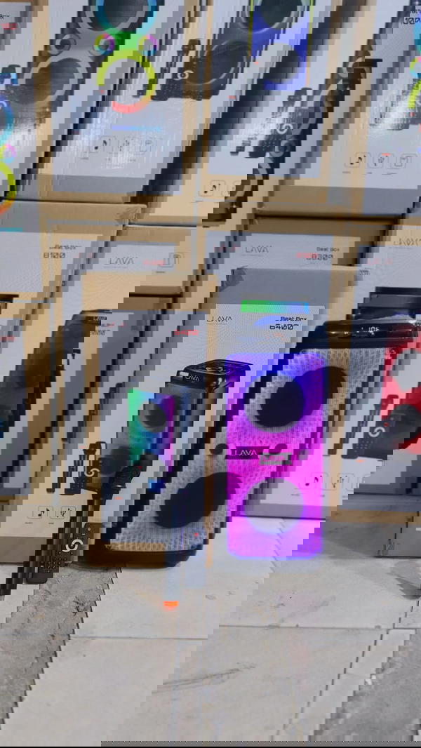 صب فردي 6 بوصة دبل كهرباء وشحن مضئ Lava st6400 Image 1 Preview